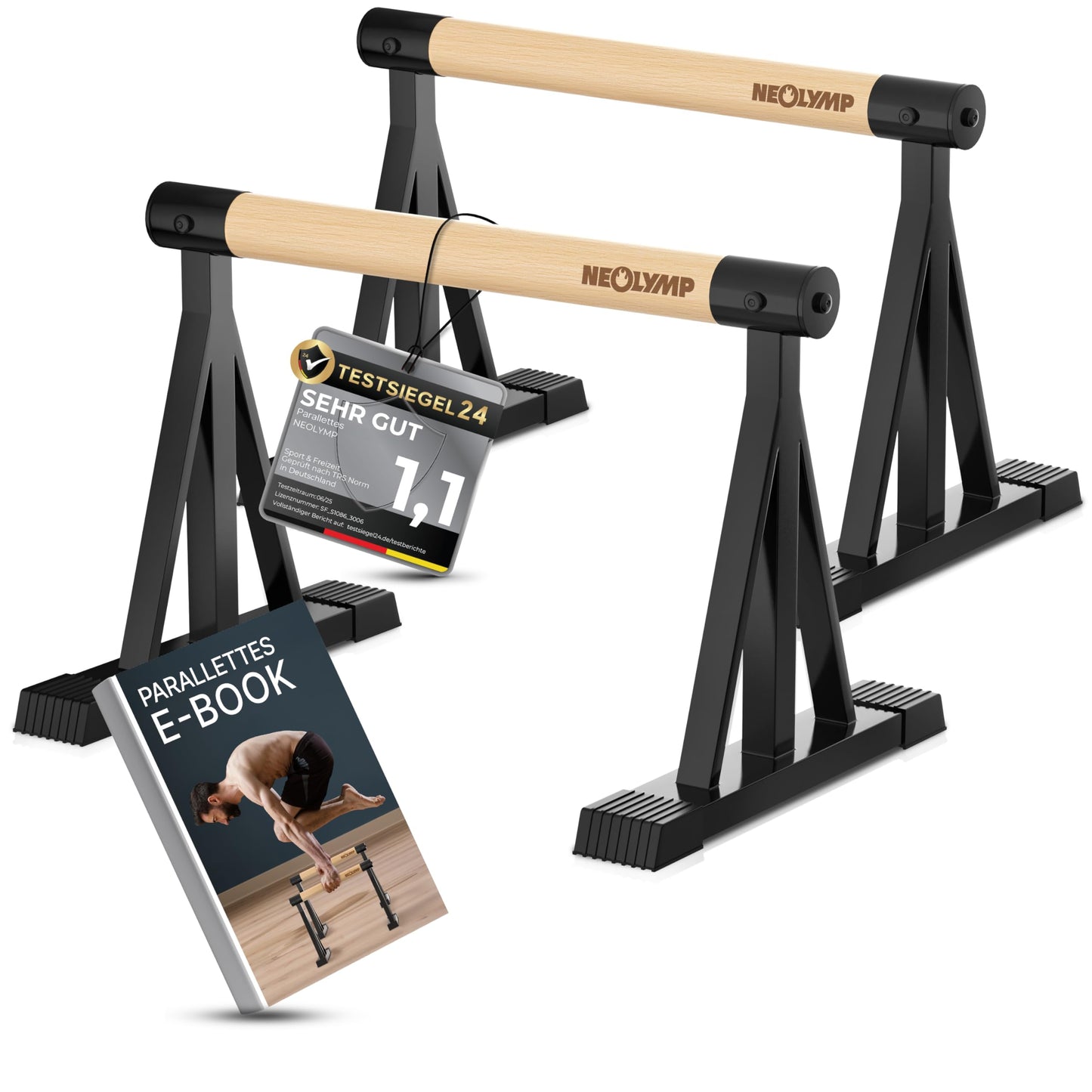 Neolymp Parallettes High, Parallettes Hoch