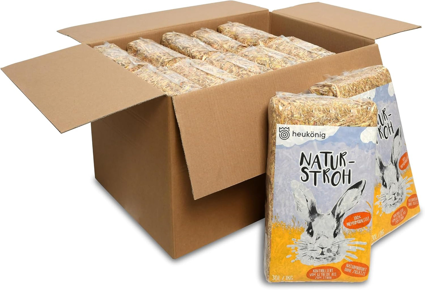 Natürliches Stroh, 12kg