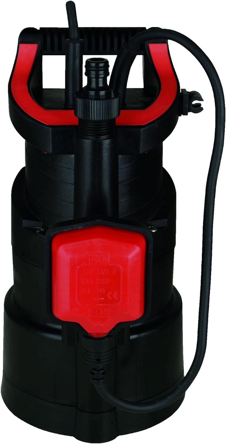 30182 Tauchdruckpumpe DrainPress 3200/24, Fördermenge 3.200 l/h Förderhöhe/Druck: 24 m / 2,4 bar Pumpe ohne Schlauch