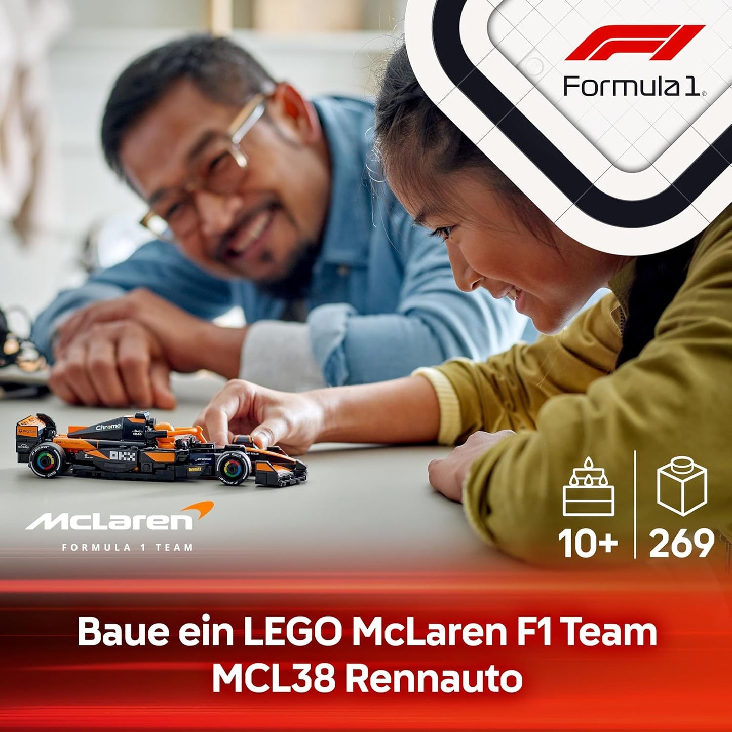 McLaren F1 Team MCL38 Rennauto, McLaren F1 Team MCL38 Race Car 77251