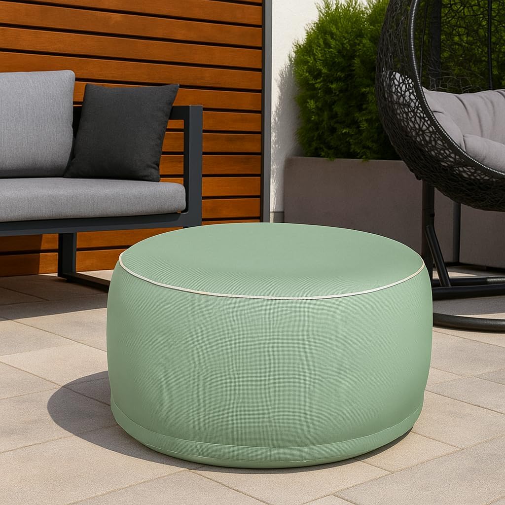 Aufblasbarer Outdoor-Sitzhocker, Mint