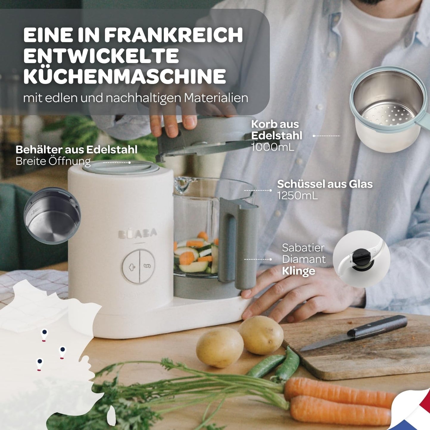 Babycook Neo, Kochroboter Weiss