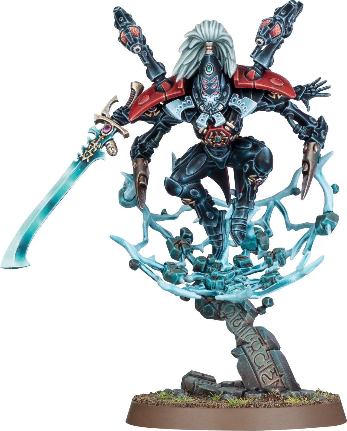 Warhammer 40.000 Aeldari: Phoenix Lord Lhykhis Modell