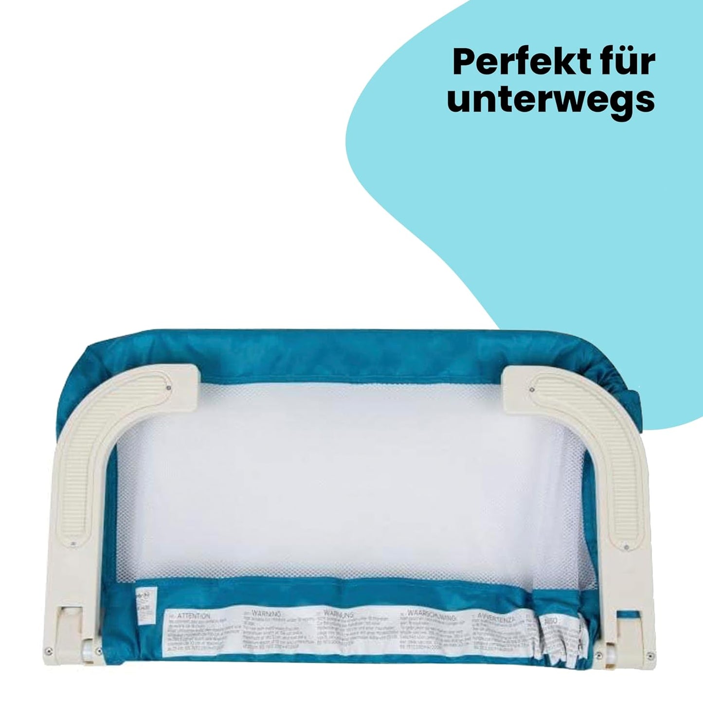 Bettschutzgitter, Blau
