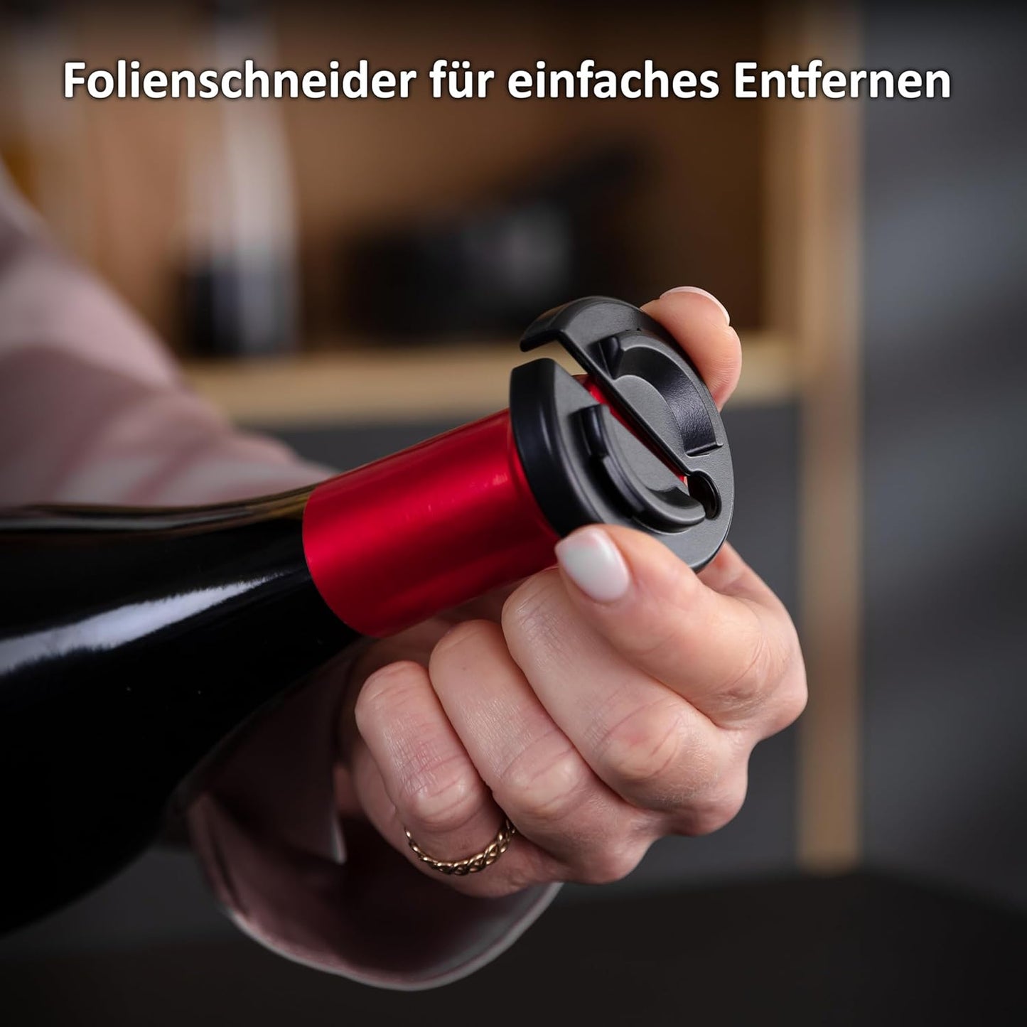 Weinöffner-Set mit Dekantieraufsatz, HAIER WINE ACCESSORIES - SET WITH USB RECHARGER