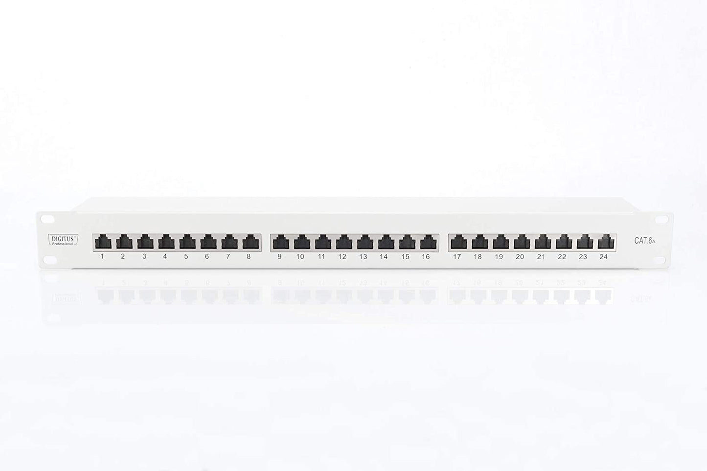 DN-91624S-EA-B, Patchpanel, 1 HE - 24 Port Schwarz
