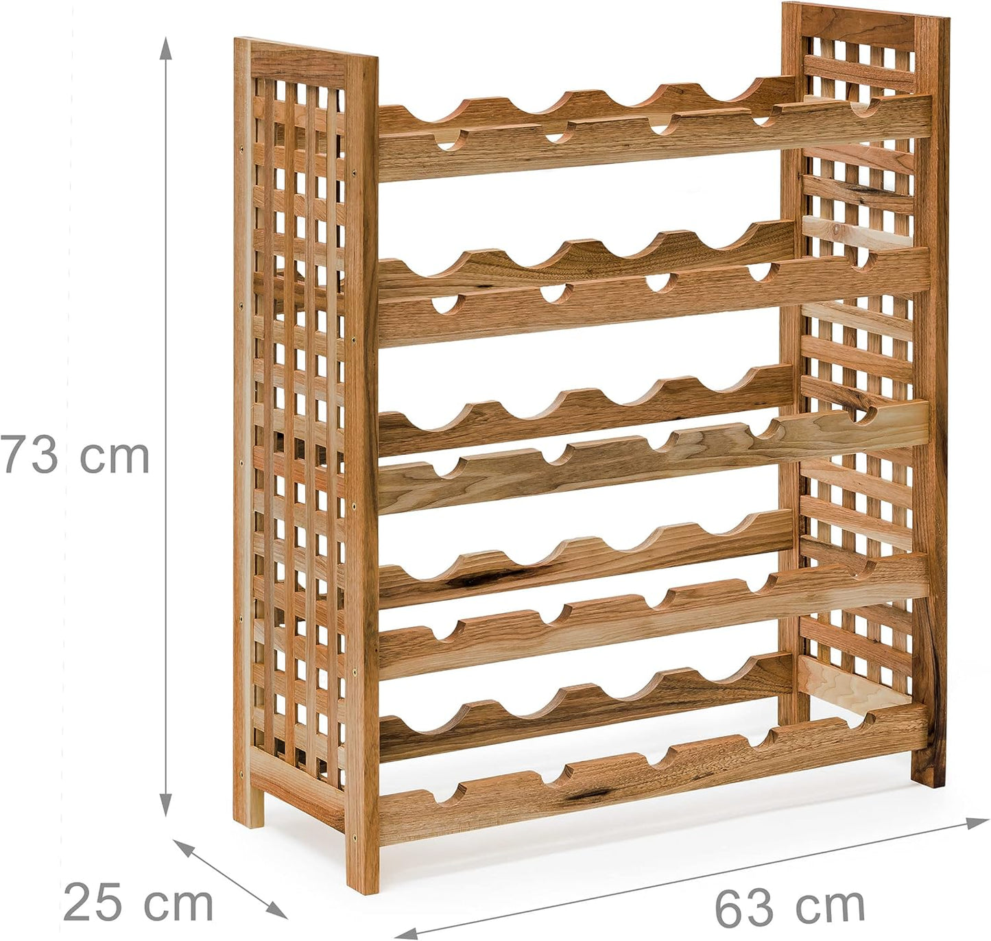Weinregal Walnuss