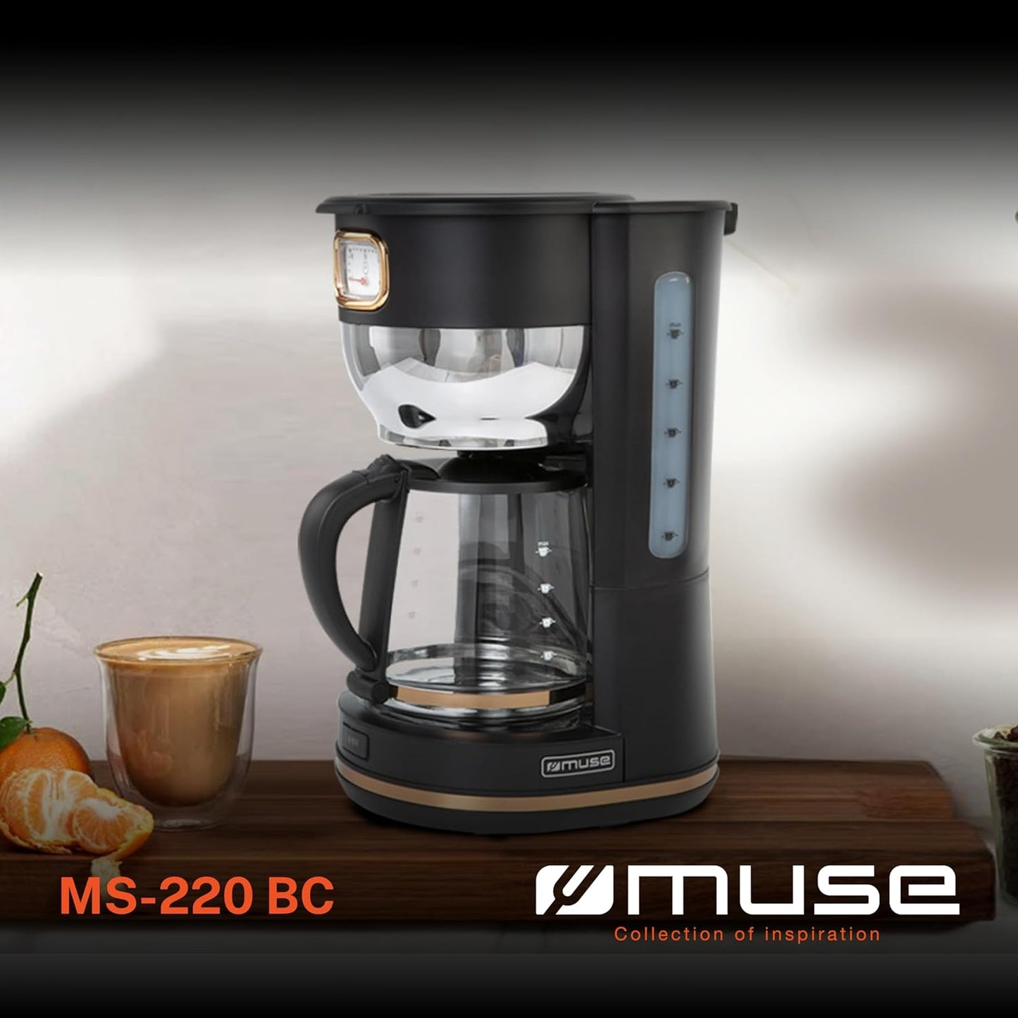 Kaffeeautomat MS-220 BC, Schwarz