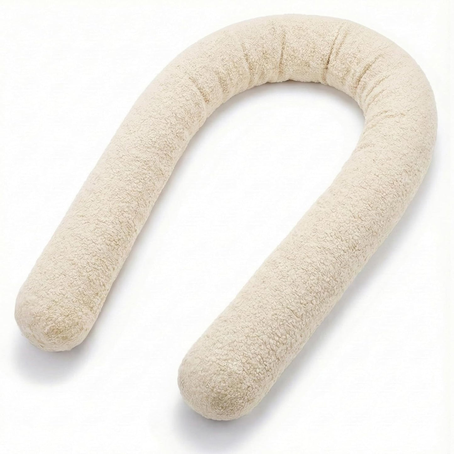 Baby Seitenschläferkissen 300 cm Bouclé, Cremefarben 300 cm