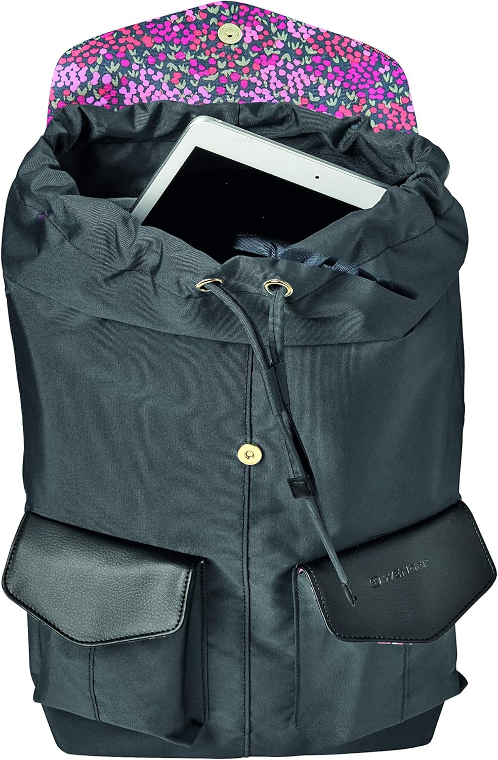 MarieJo, MarieJo Schwarz/ Blumenmuster