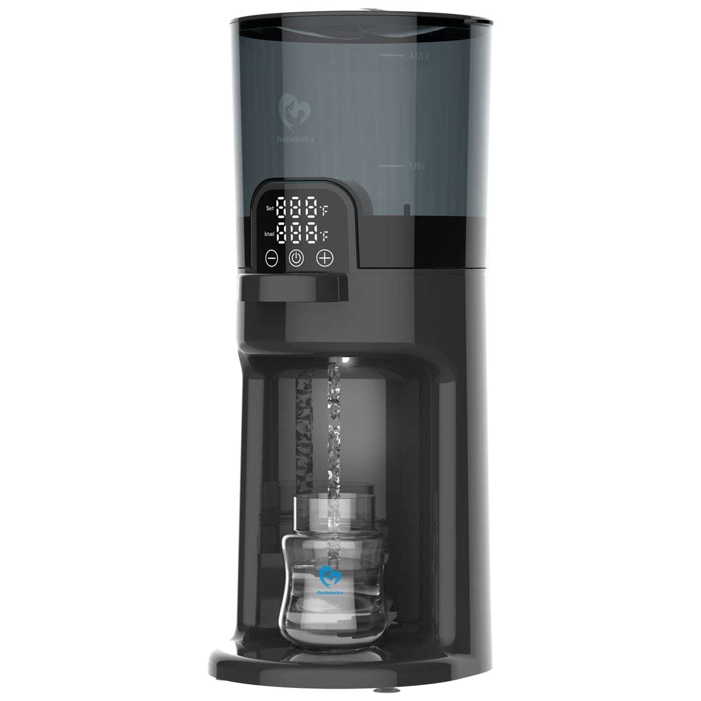 ‎BLB-1701 Flaschenwärmer & -abkühler für Babyflaschen, Schwarz