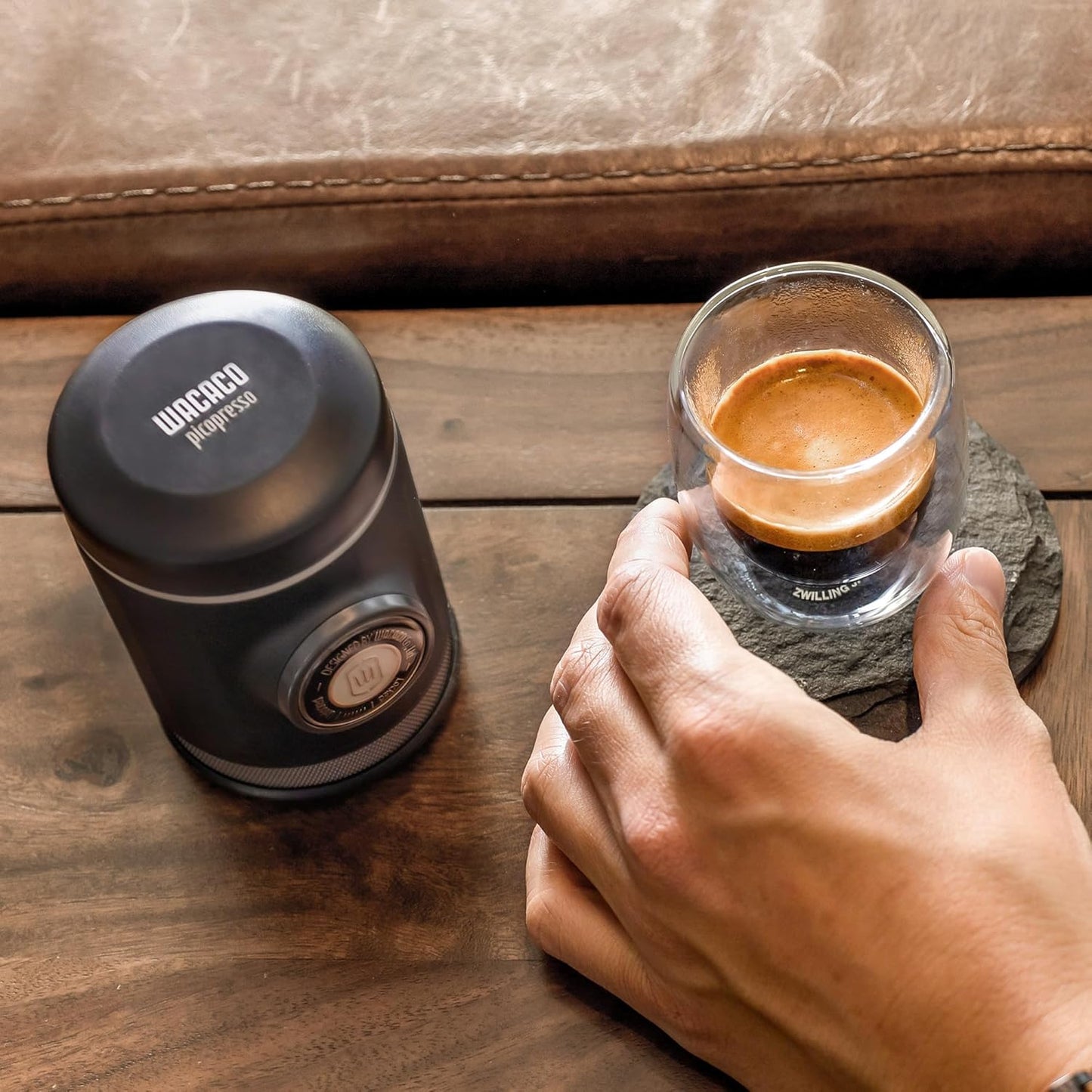 Tragbare Espressomaschine