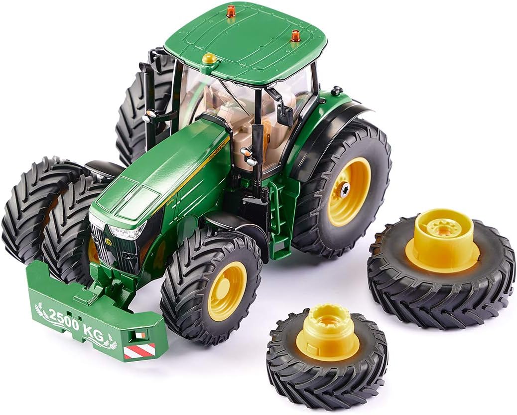 John Deere 7290R Doppelreifen, Ohne Fernsteuerung ; Single