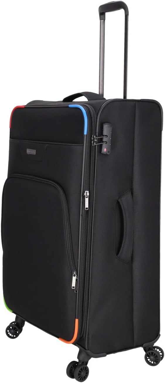 Reisetrolley SoftLITE, L - 78 cm großer Koffer Bunte Ecken