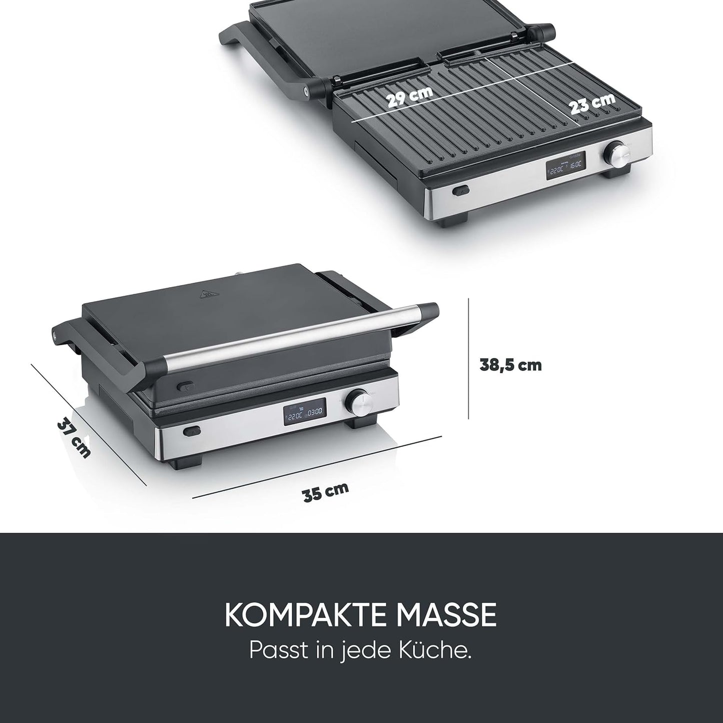 Multi Kontaktgrill SEVINI Flex, SEVINI Flex 3-in-1, 2.000W
