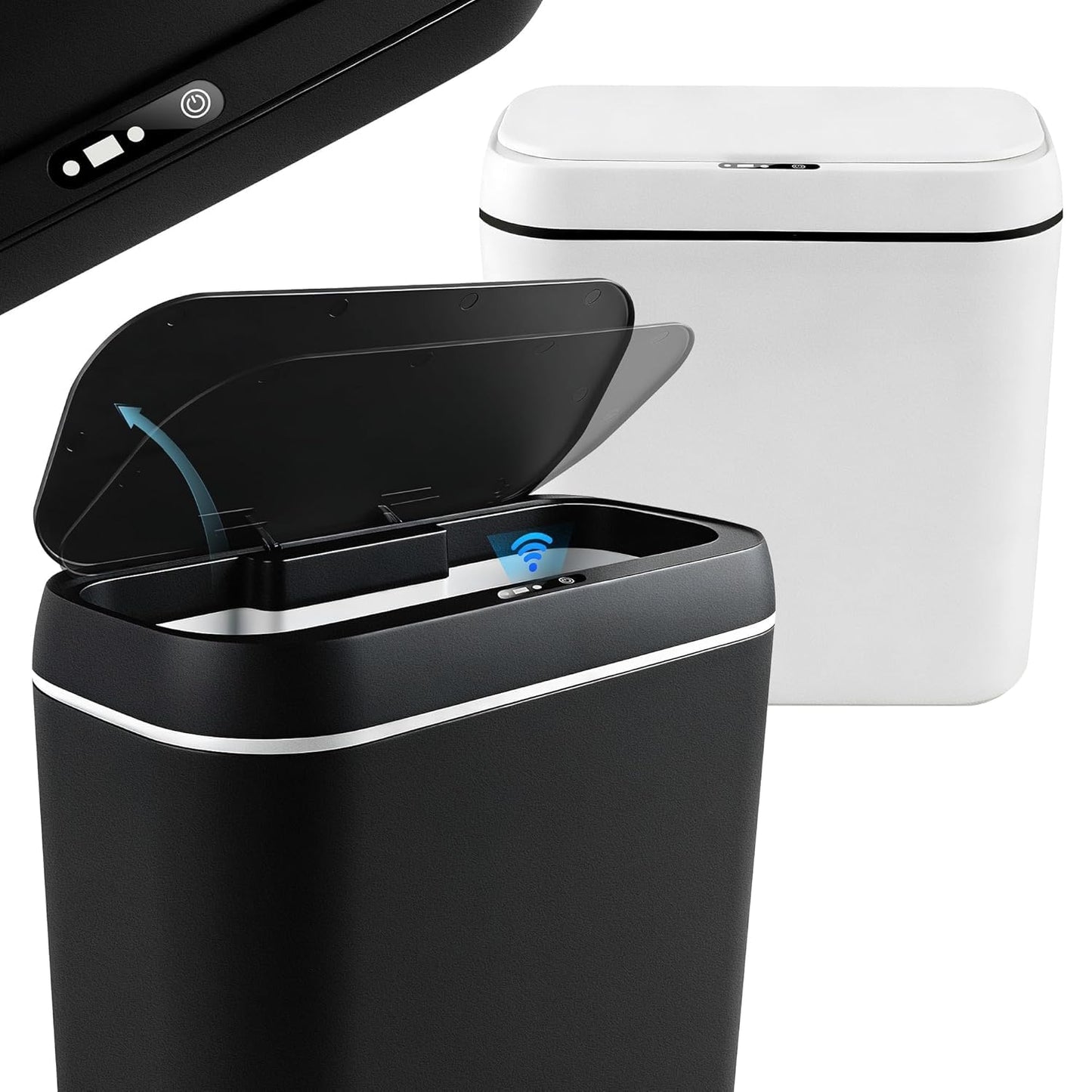 2er-Set Automatische Sensor-Mülleimer