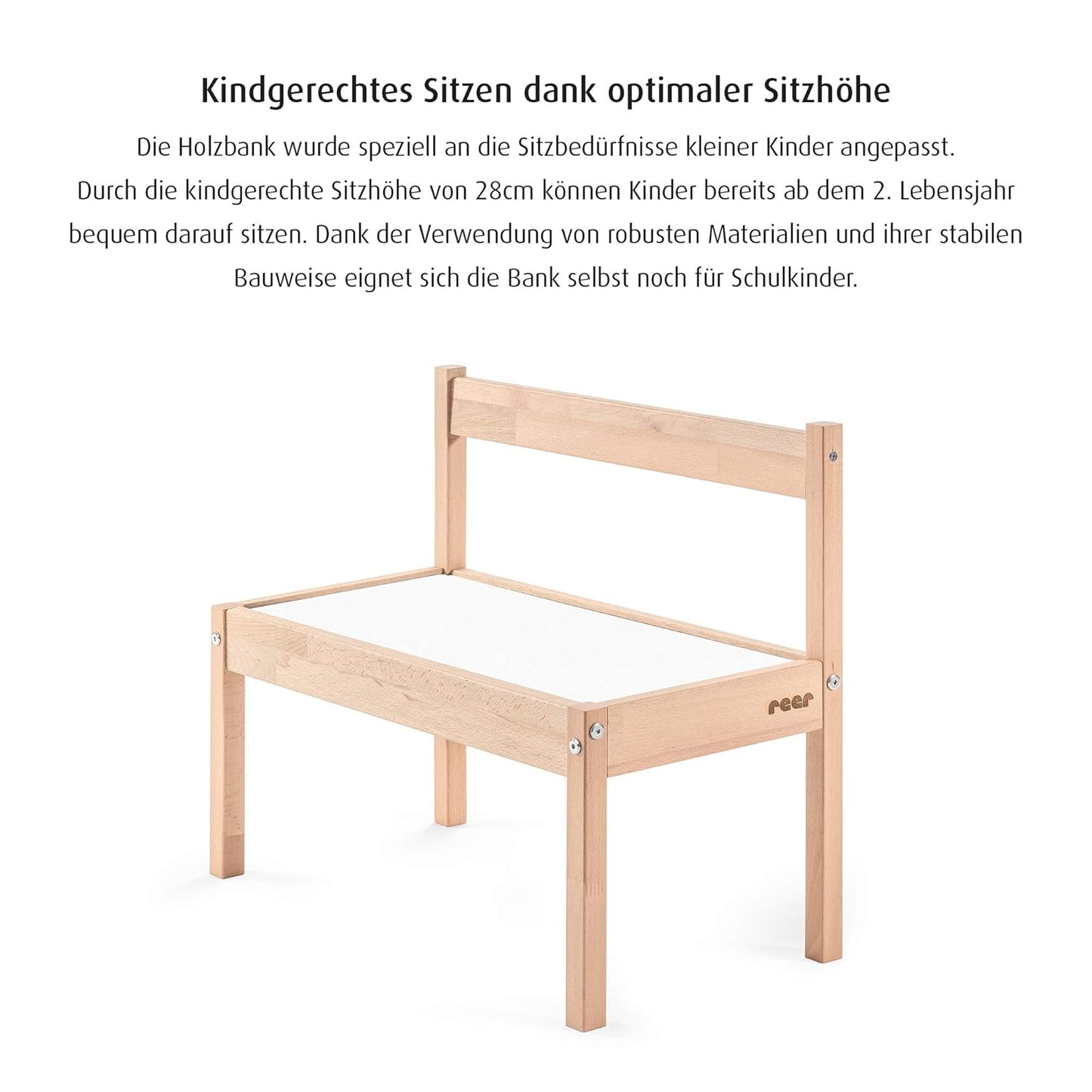 Kindersitzbank für Spielzimmer, Sitzbank