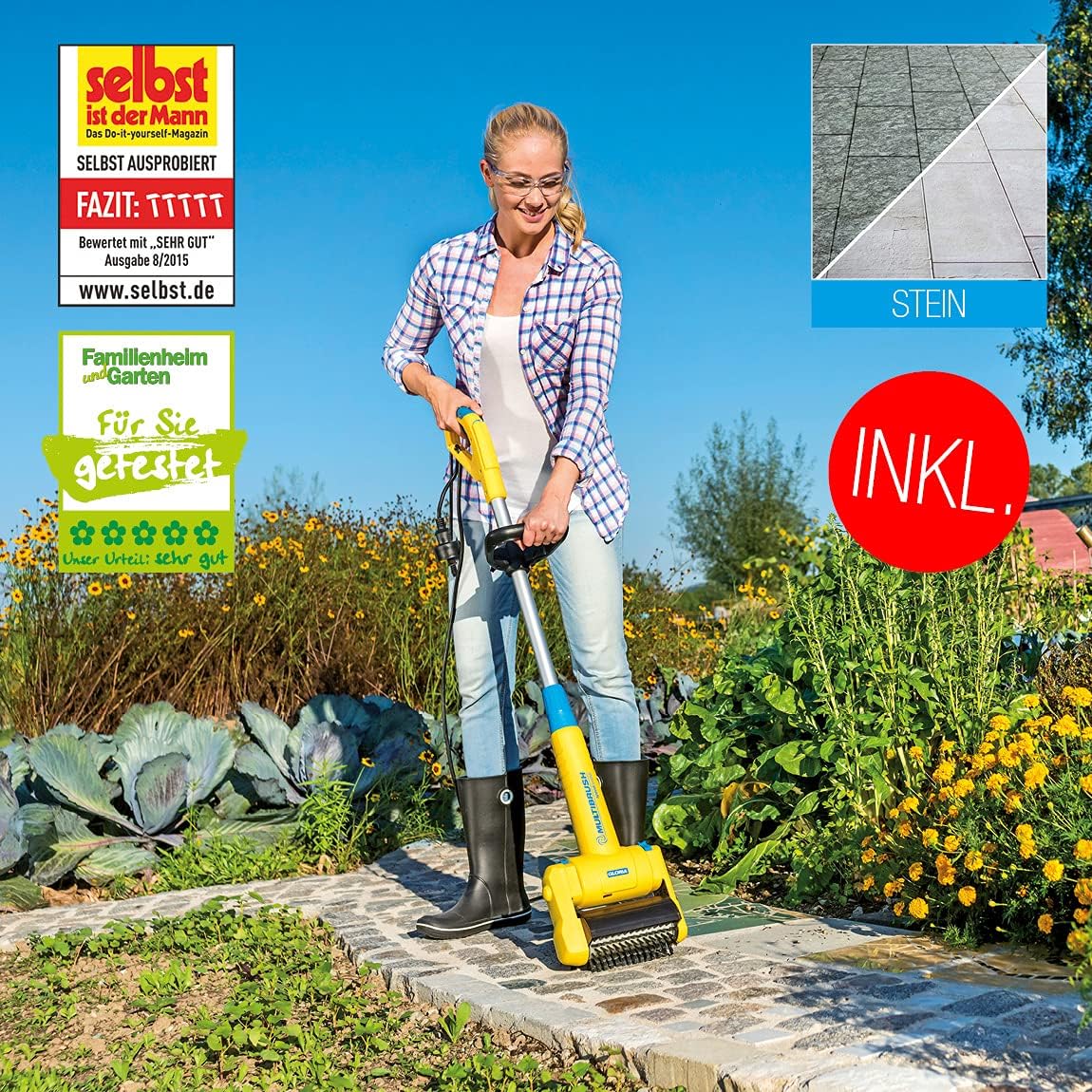 MultiBrush - Elektrische Reinigungs- und Fugenbürste, MultiBrush 230 Volt