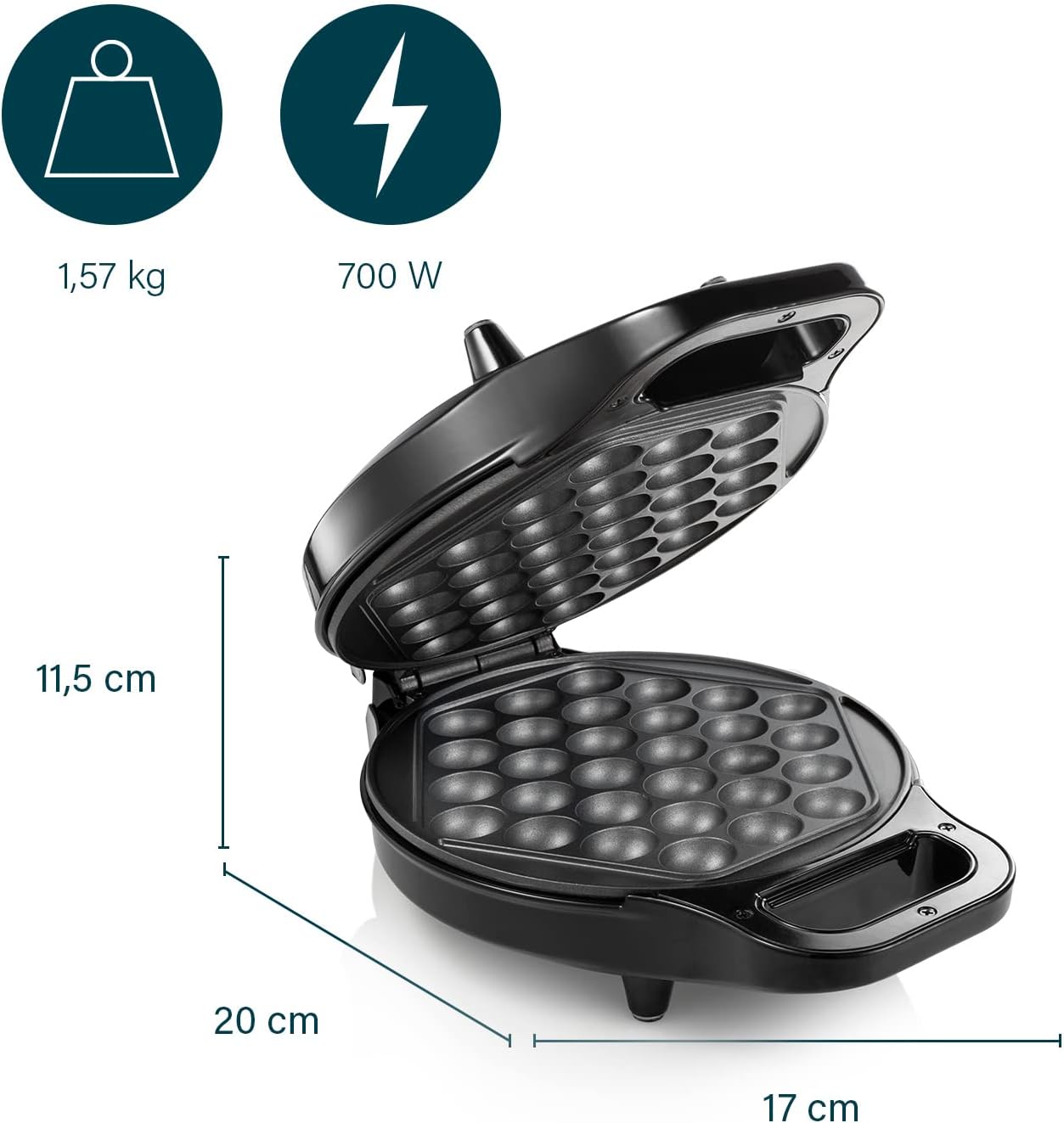 Bubble-Waffeleisen, Bubbleform