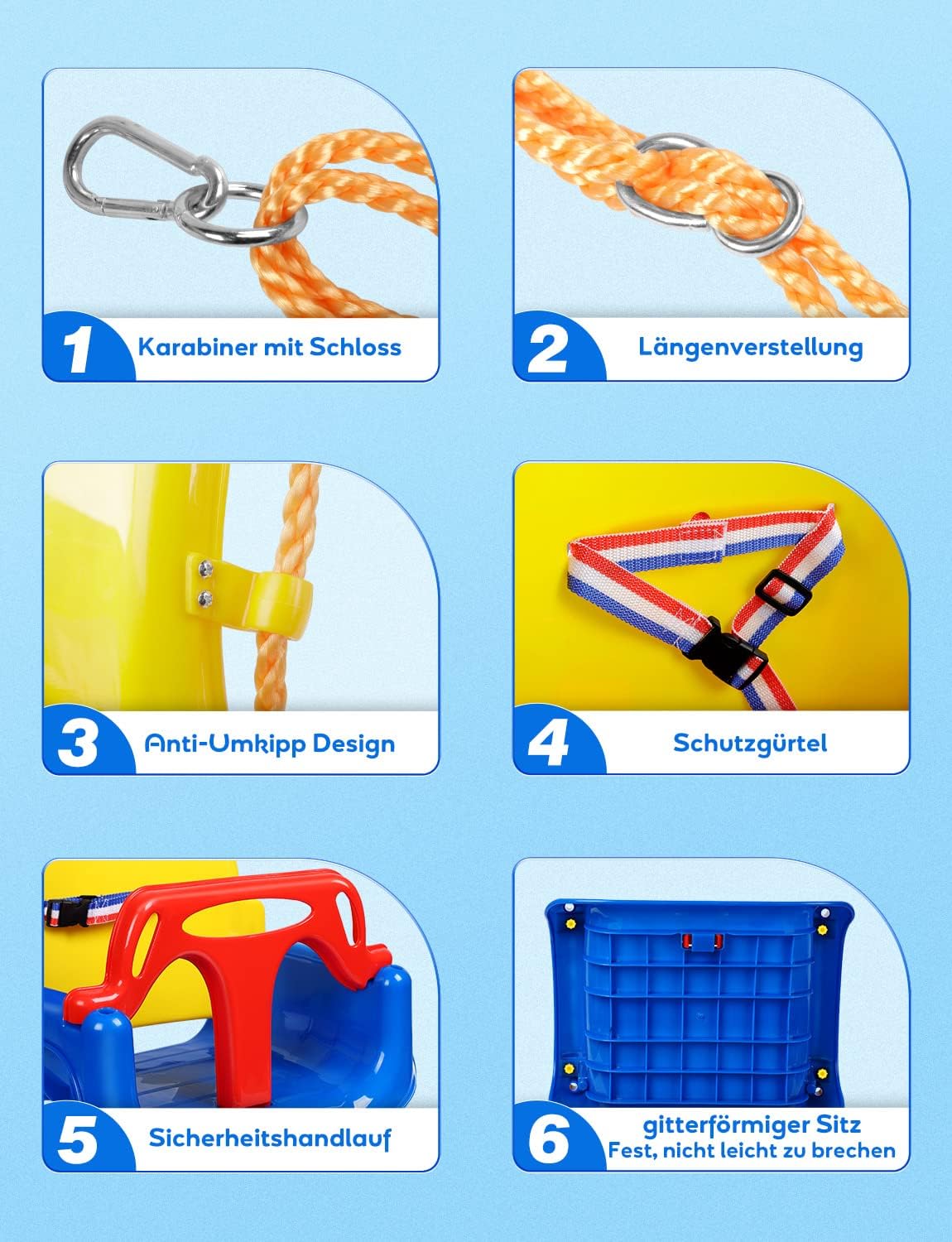 Babyschaukel 3 in 1
