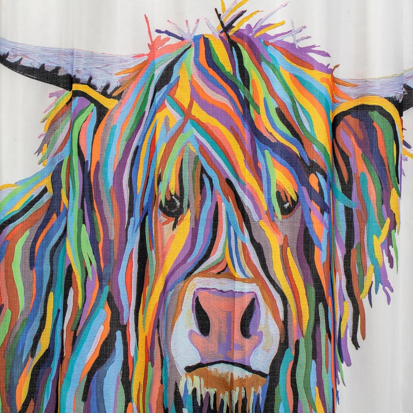 Duschvorhang mit Kunstmotiv, Angus McCoo Duschvorhang