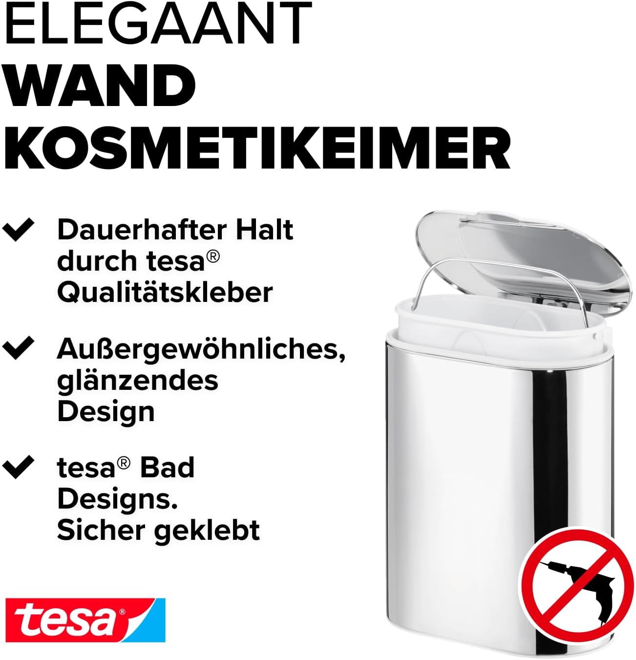 ELEGAANT Kosmetikabfalleimer, Kosmetikeimer