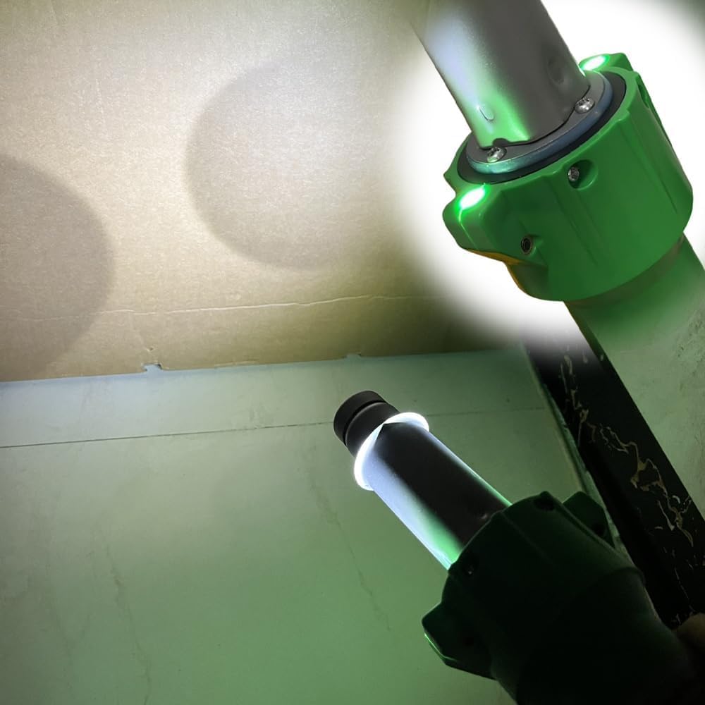 Heissluftpistole mit LED-Beleuchtung