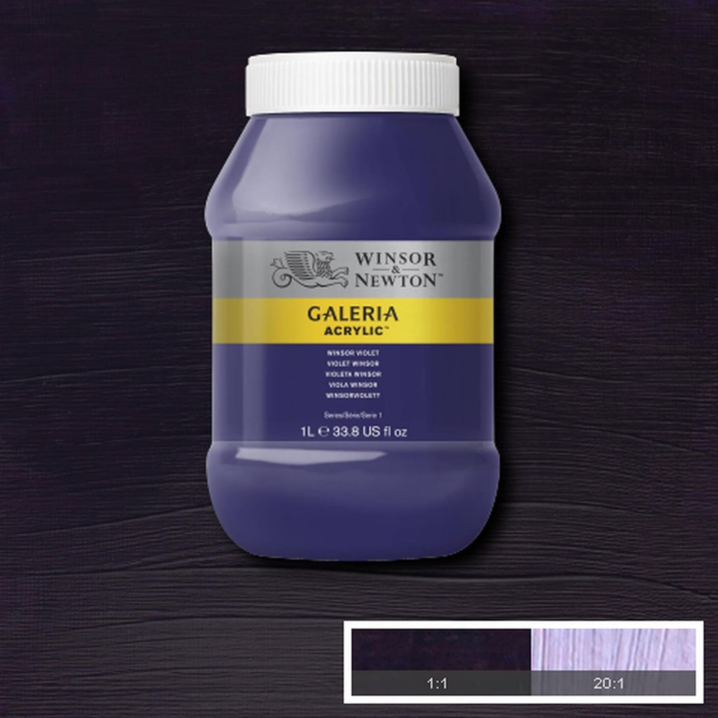 Galeria Acrylfarbe, 1000 ml, Winsorviolett