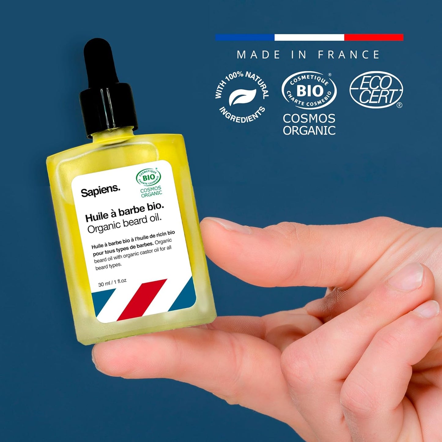 8-teiliges Bartpflege- und Rasur Set