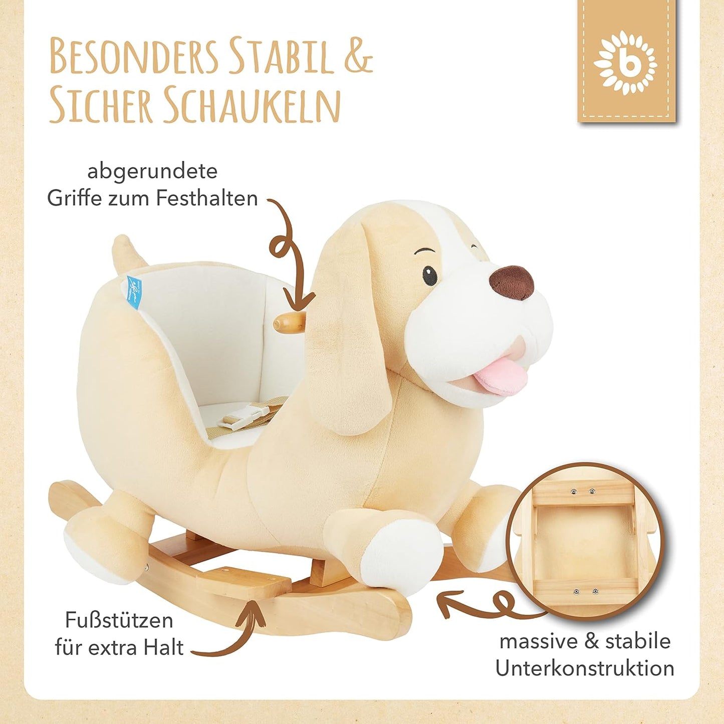 Schaukel Hund Sam, Hund Sam