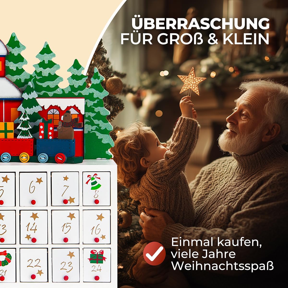 Adventskalender Winterlandschaft, Winterlandschaft