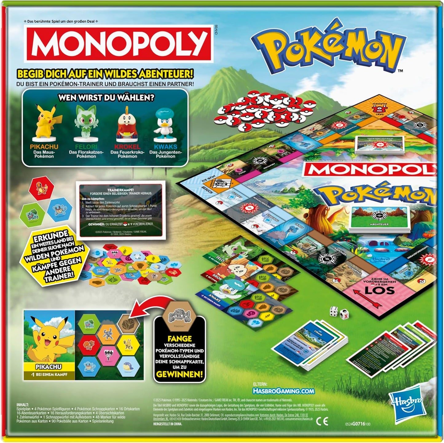 Pokémon Monopoly Brettspiel