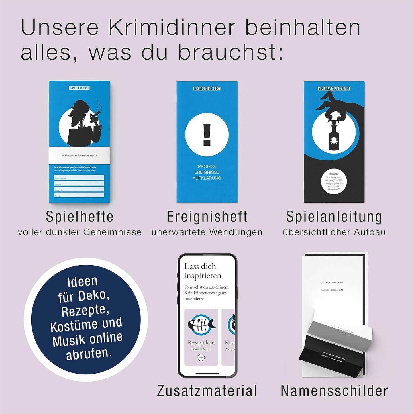 Schatten über Landsitz Hagenberg - Krimidinner