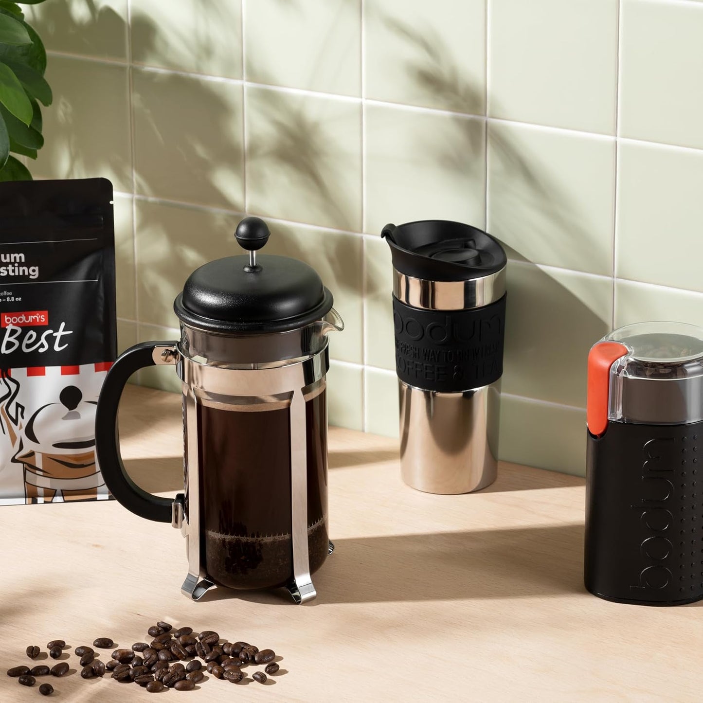 Caffettiera, 1.0 L Schwarz