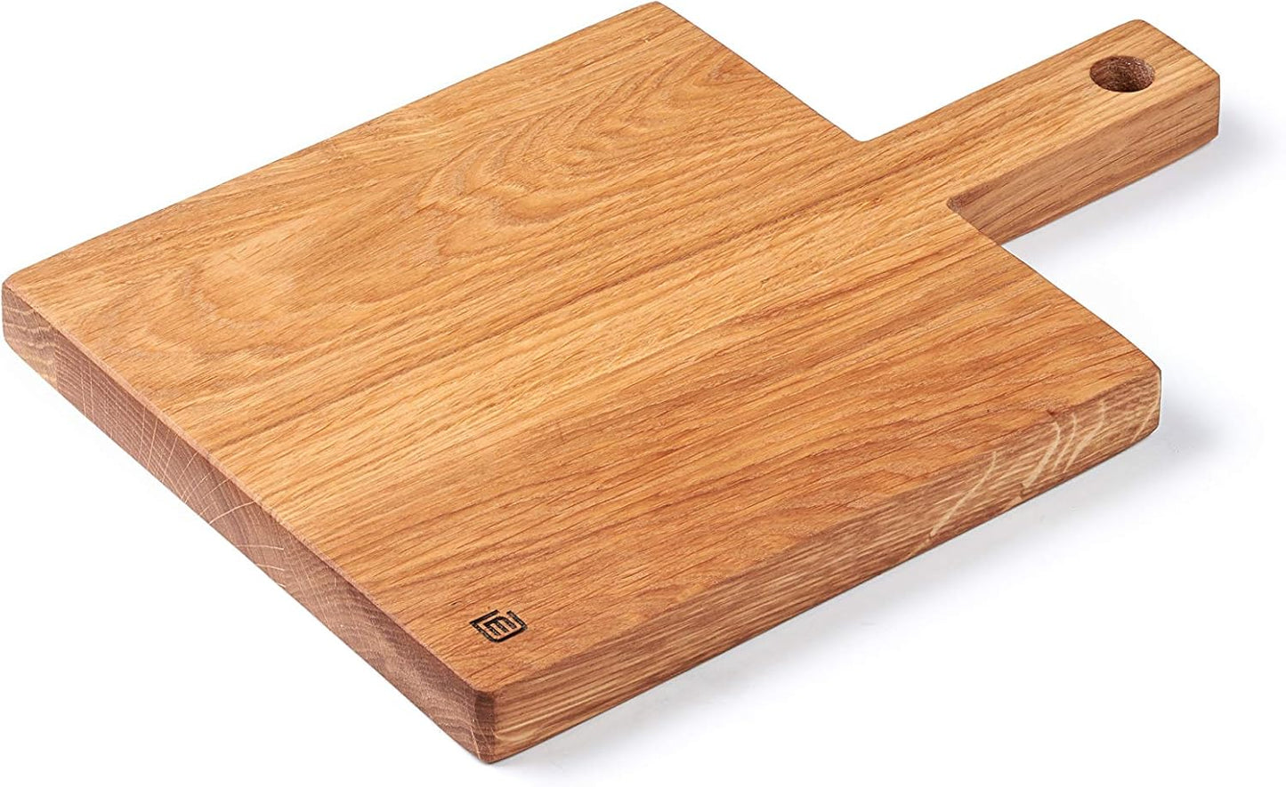 Schneide- und Servierbrett mit Griff, 20 x 20 cm, 20x20 cm mit Griff