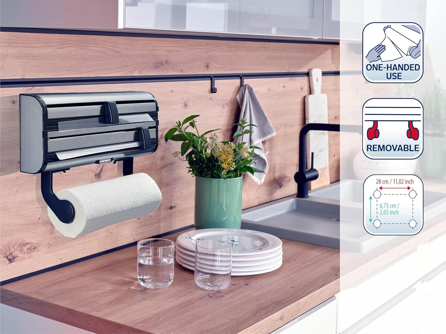 Wandrollenhalter Parat Royal 2.0 für Folien und Papier, Parat Royal