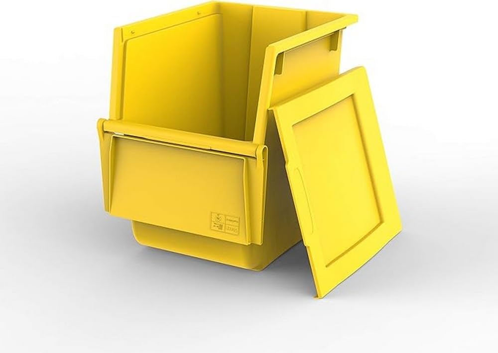 2er-Set Abfalltrennsystem Ecobin, Behälter Blau