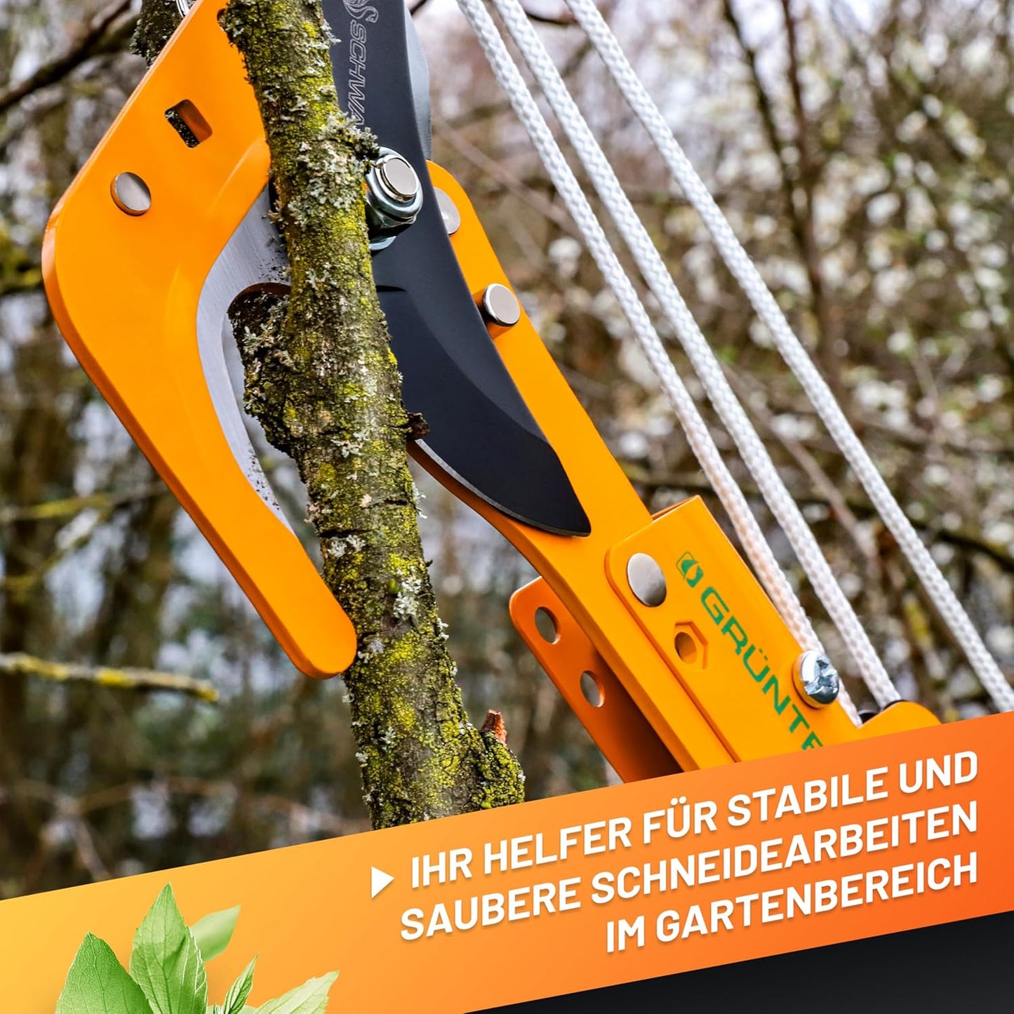 Raupenscheren-Aufsatz Schwan, Raupenscheren-Aufsatz