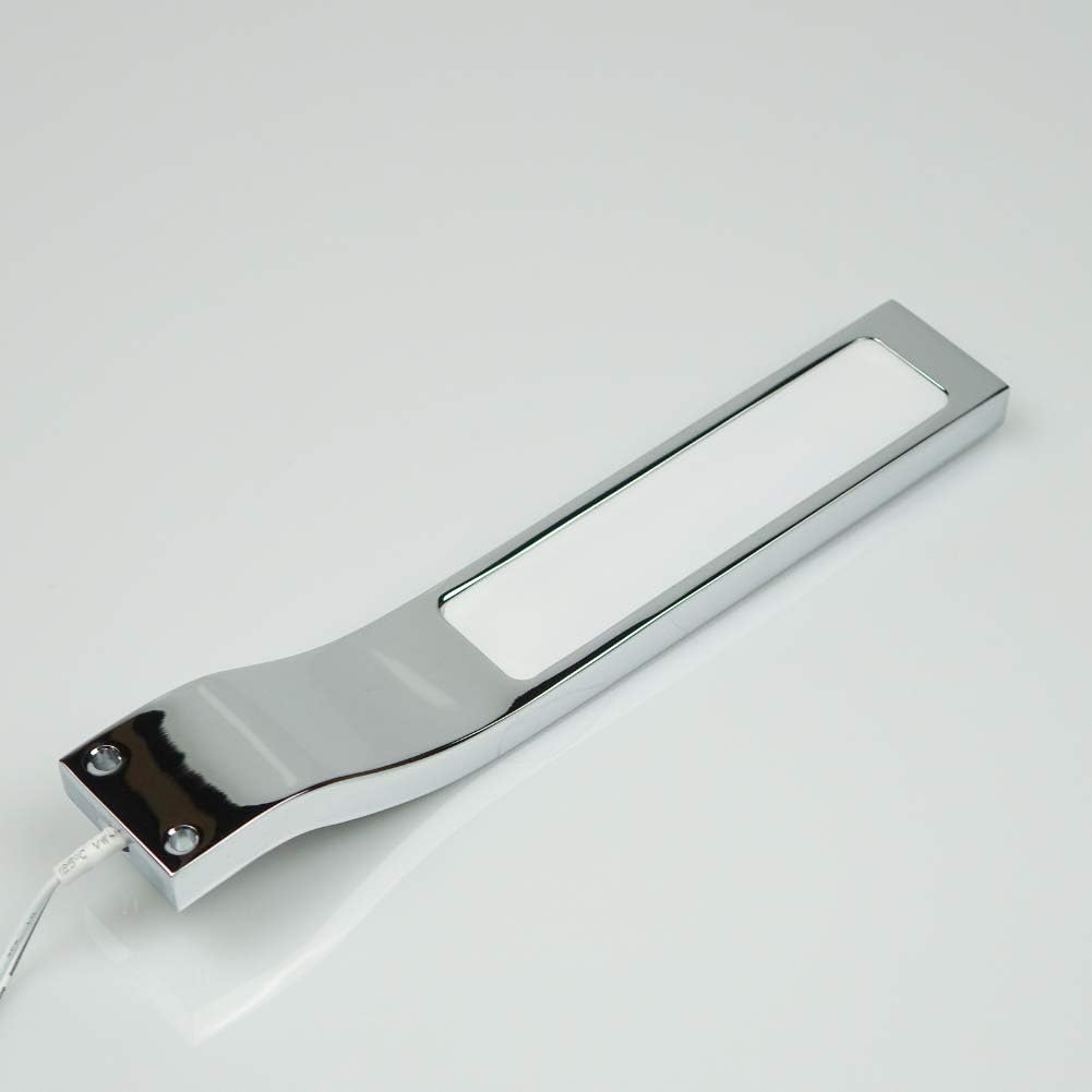 3er Set LED Schrankleuchte, 3er Set Chrom - Neutralweiss