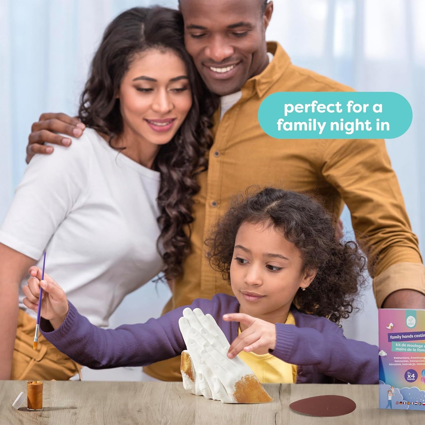 3D Gipsabdruck-Set für Familien, Familie