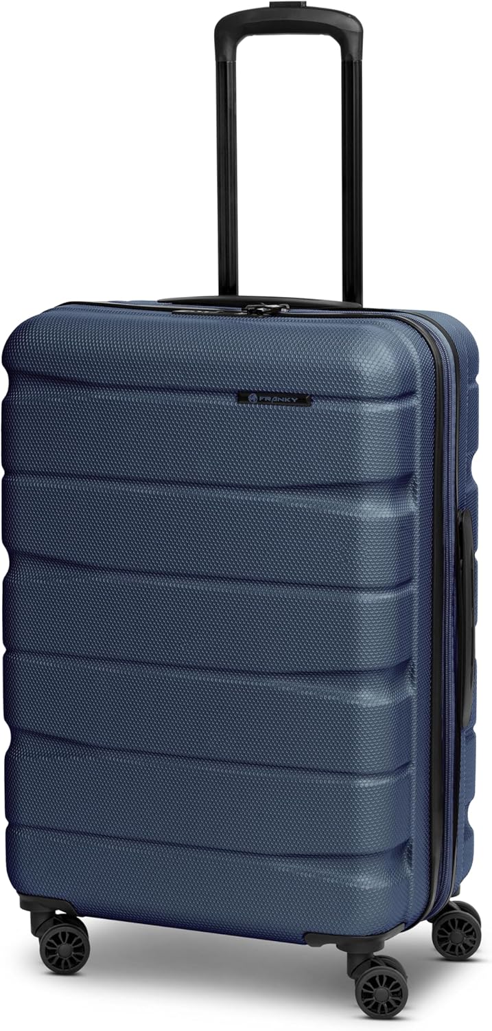 Munich 4.0 4-Rollen Trolley M 66 cm mit Dehnfalte, Dark Blue Dull, Koffer M + (66 cm)