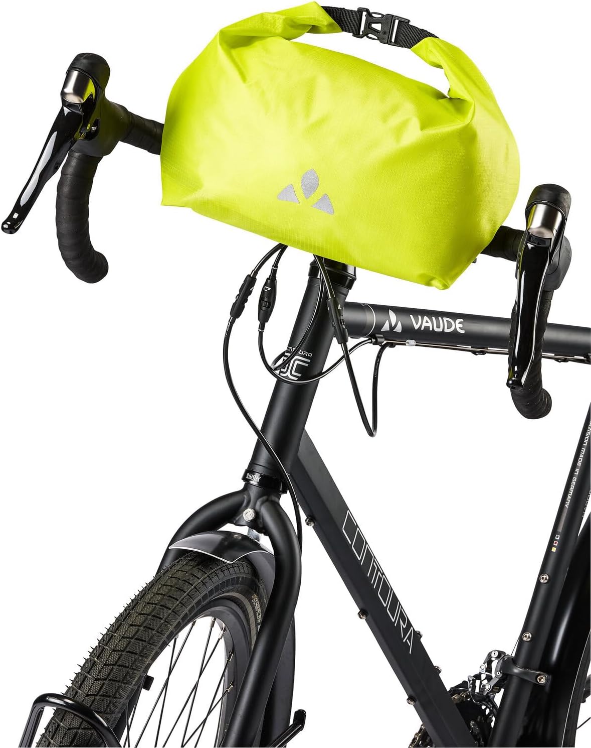 Lenkertasche für Touren und Alltag, Einheitsgrösse Bright Green