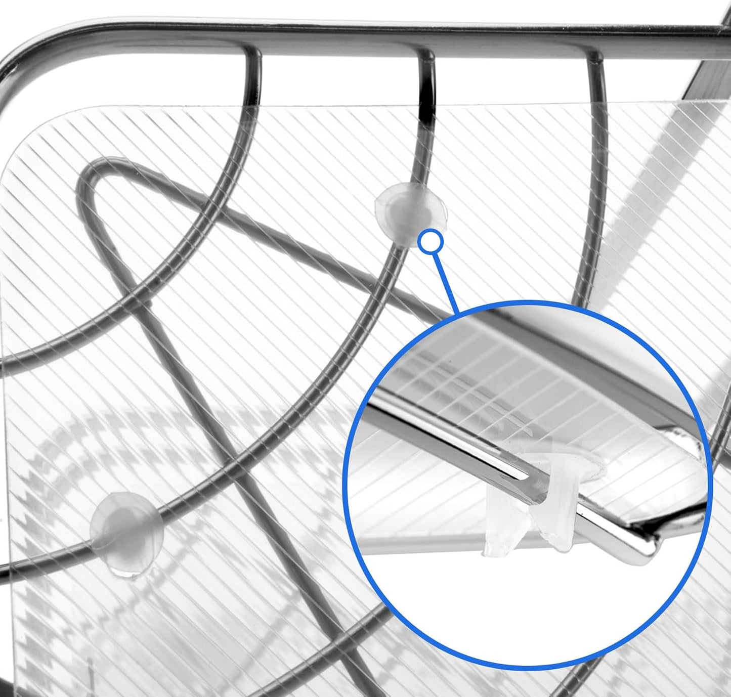 Eck-Duschregal mit 2 Etagen, Silber, 2 Etagen