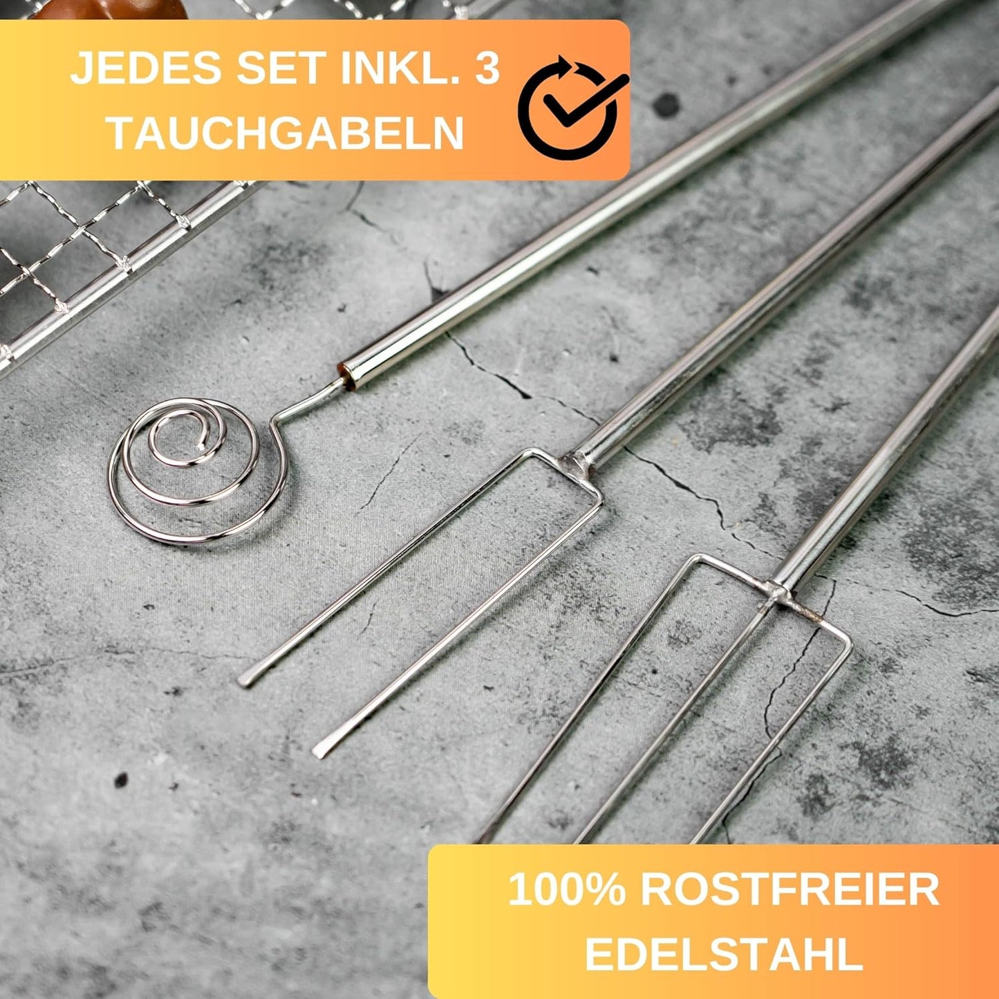 Pralinen DIY Set mit Abtropfgitter (5-teilig), Basic - 5 Teilig