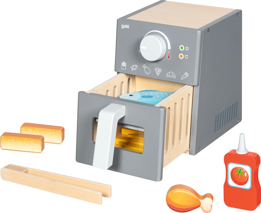 Holz-Spielzeug Airfryer-Set