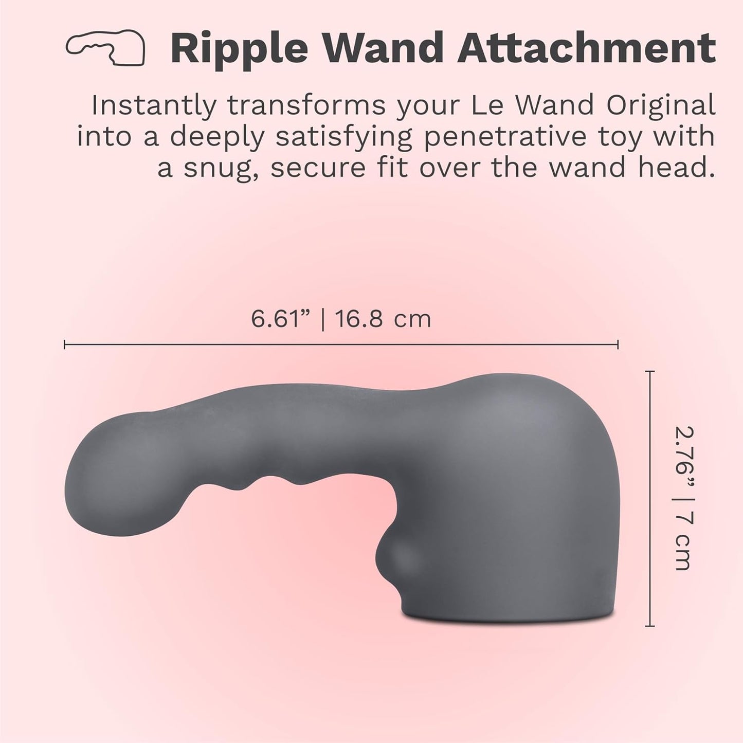 Ripple Weighted Silikonaufsatz, Ripple