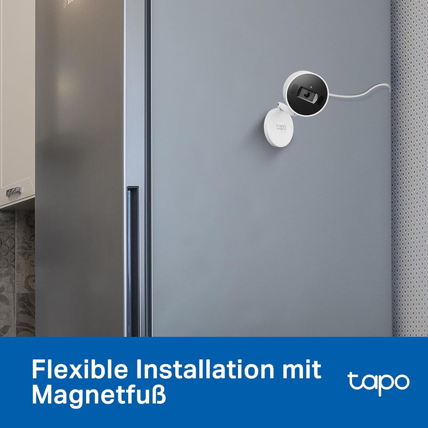 Mini-Überwachungskamera mit Magnetbasis, [HomeKit] mini mit Magnetbasis