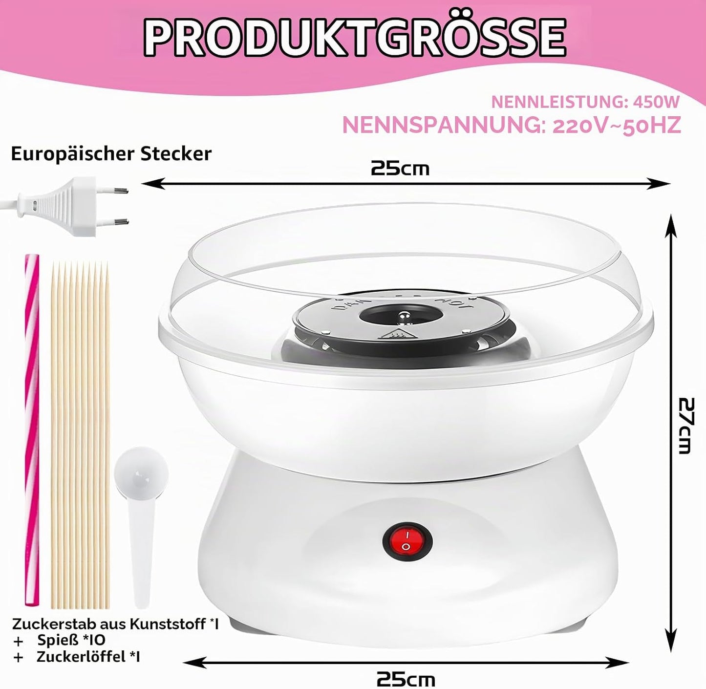 Retro Zuckerwattemaschine