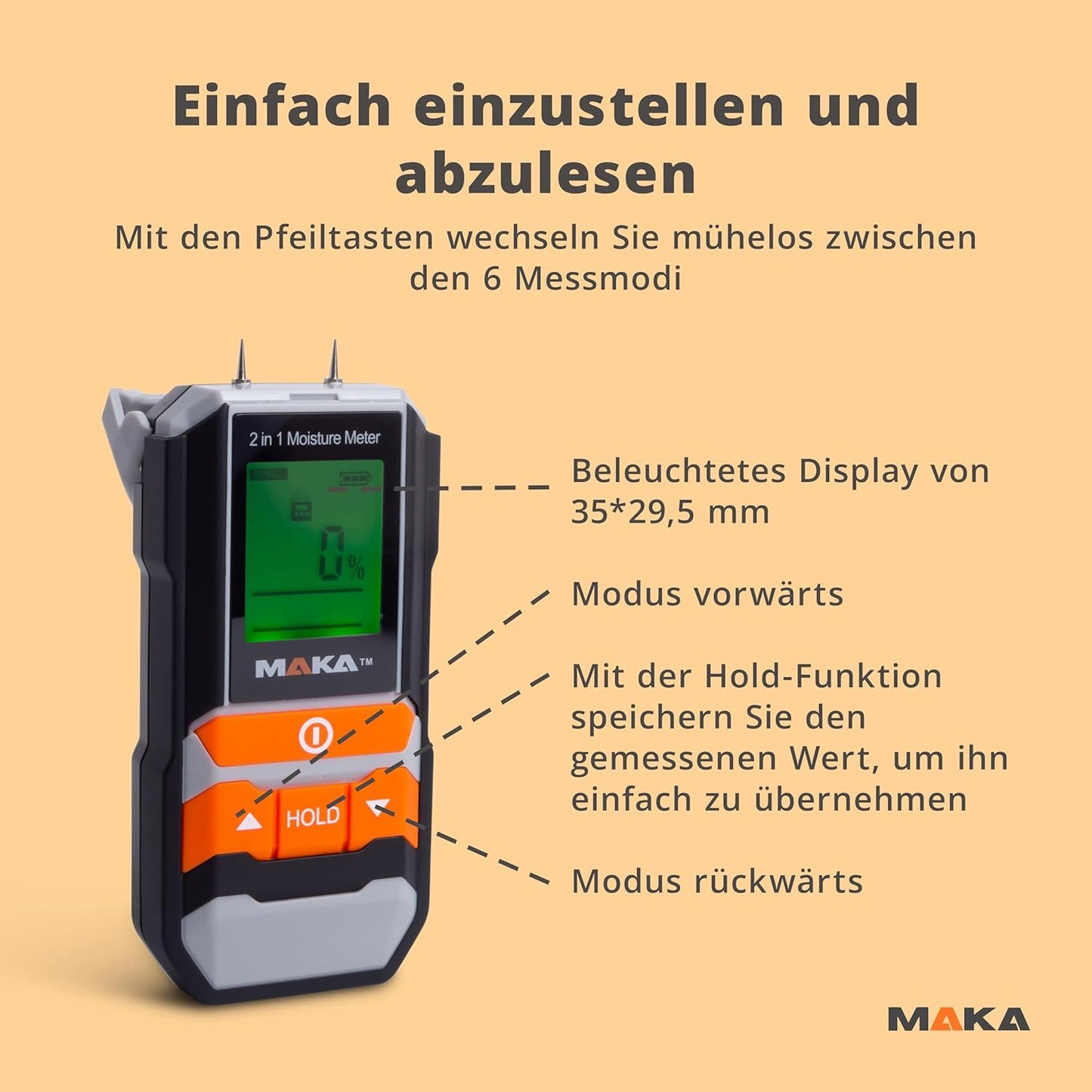 Feuchtigkeitsmesser MKLW01