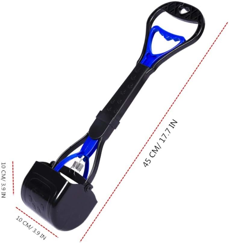 Kotschaufel mit langem Griff, 45 cm